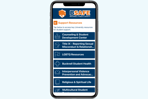 Public Safety BSAFE App Support Resources screenshot