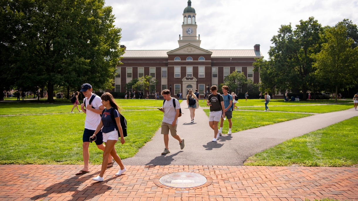 Students on First Day of Class