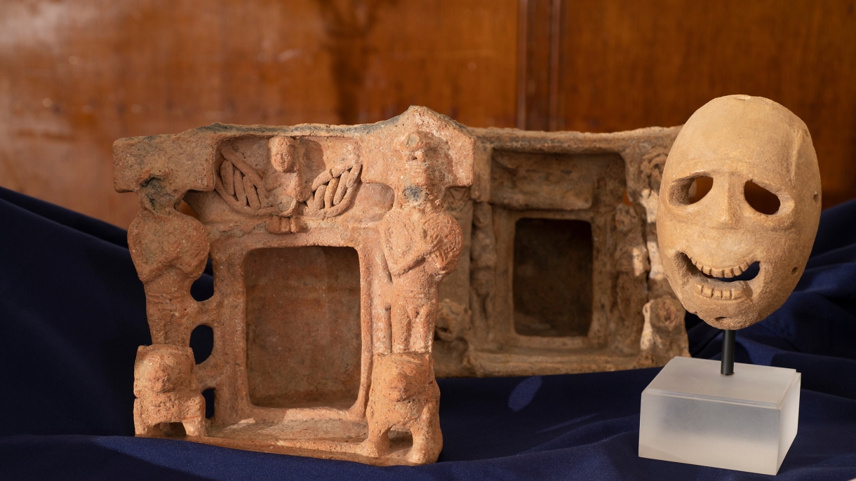 Detail photo of antiquities from Israel