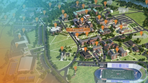 Virtual Campus Tour Map