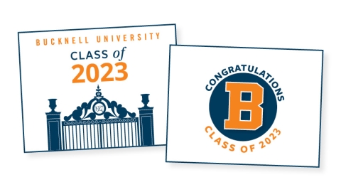 Commencement - Class of 2023 Buffet signs printable