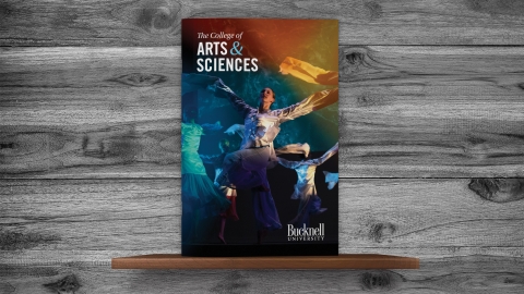 Arts &amp; Sciences Brochure cover
