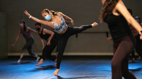 Georgia Corbett &#039;24 dances with Bucknell Dance Company