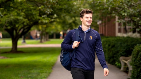 Portrait of Jacob Feuerstein on Malesardi Quad