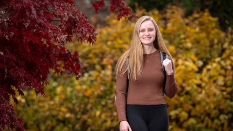 Marion Duval &#039;25 poses outdoors