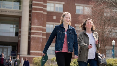 Bucknell Student at Admitted Students Open House