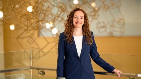 Portrait of professor Annetta Grant in Holmes Hall