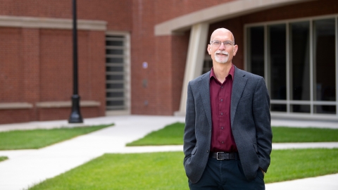 Portrait of professor James Baish