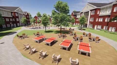 Bucknell West Outdoor Rec Rendering