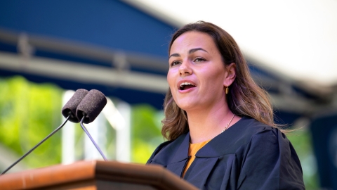 Commencement Remarks by Arianne Evans