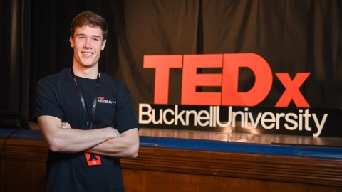 Portrait of student Connor Grigg