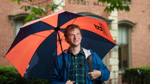 Portrait of student Craig Silverman