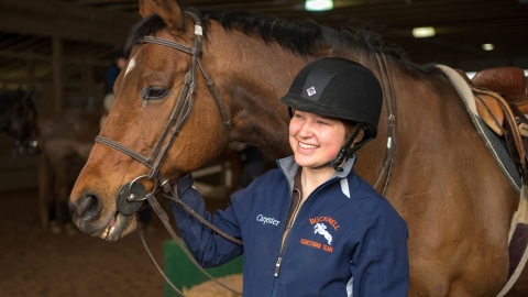 Portrait of India Carpenter '20
