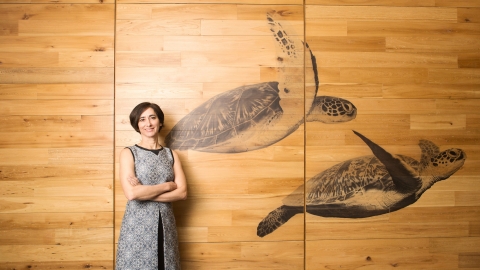 Portrait of Bridget Fahey ’93