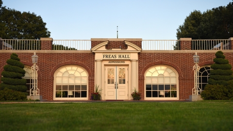 Exterior of Freas Hall