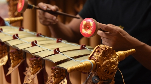 Detail of Gamelan