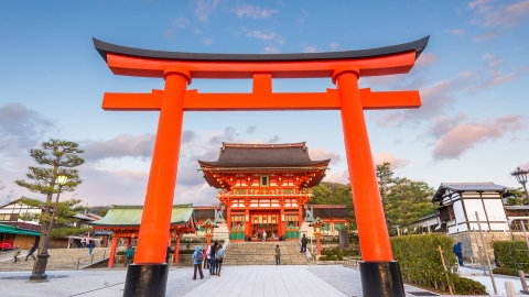 Torii gates in Japan