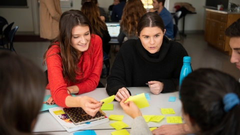 Students in MIDE class