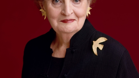 Portrait of Madeleine Albright