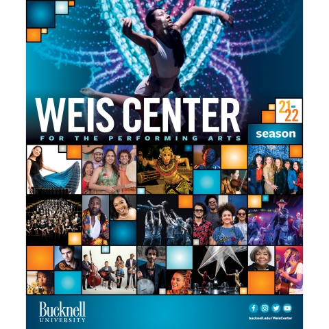Weis Center Season 2021-22 Brochure Cover