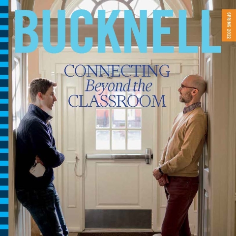 Bucknell Magazine Cover Spring 2022