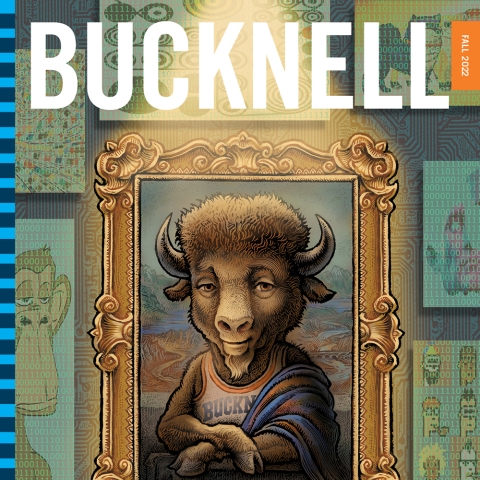 Bucknell Magazine fall 2022 cover