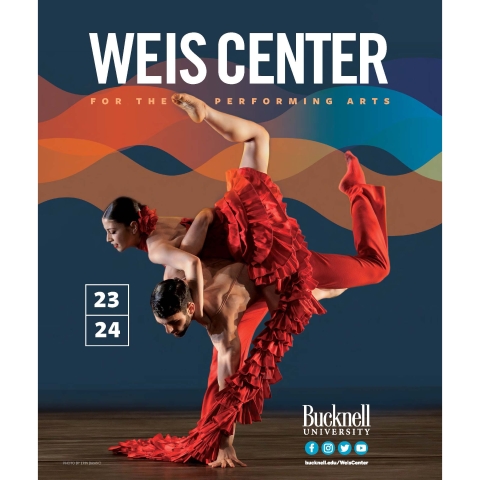 Weis Center Season 2023-24 brochure cover