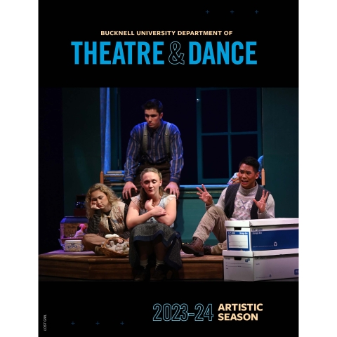 Theatre &amp; Dance 2023-24 Brochure Cover