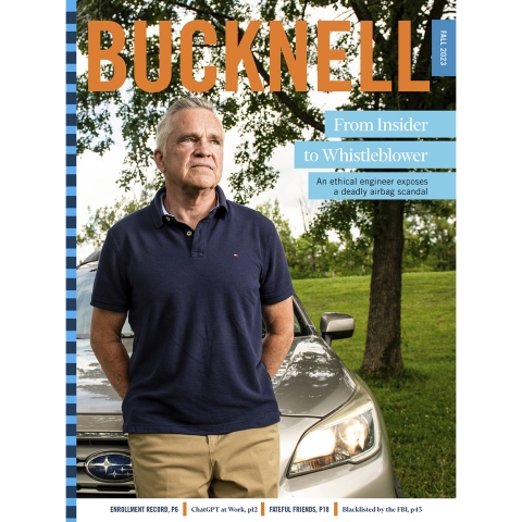 Bucknell Magazine 2023 Fall Cover 