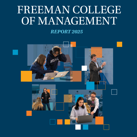 Freeman College of Management Report Cover