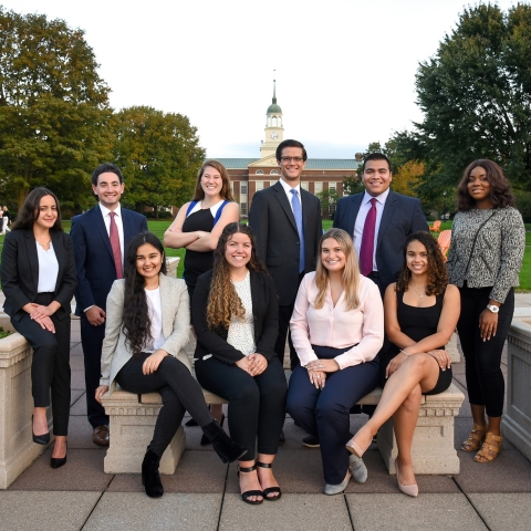 Group photo of the 2021/2022 Bucknell Executive Interns