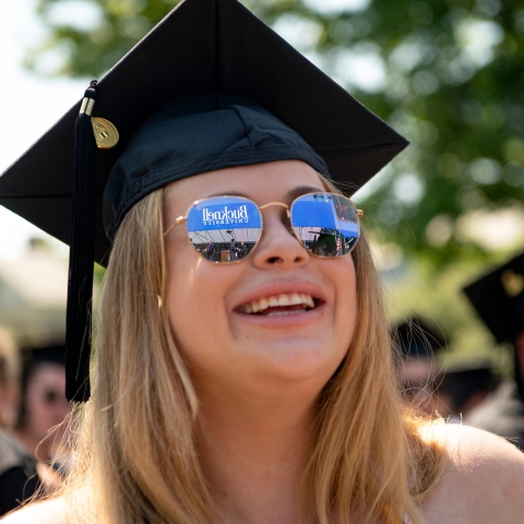 Graduate at Commencement