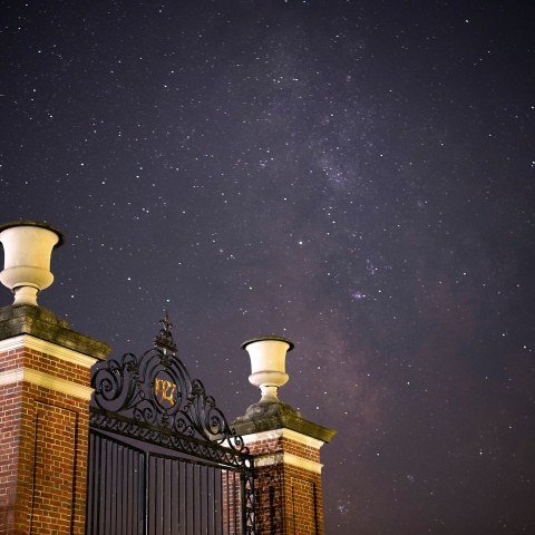 Starry Gates at the stadium