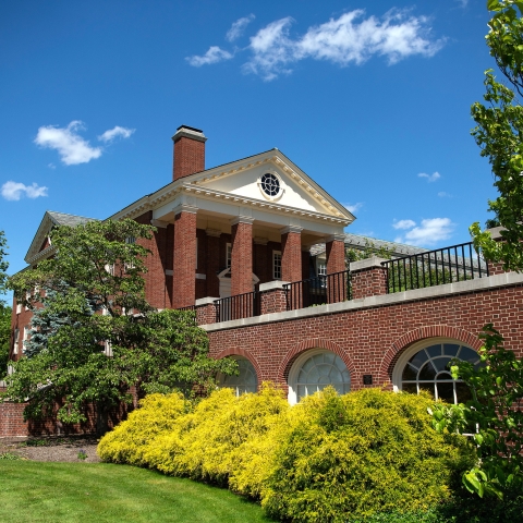 Exterior of Marts Hall