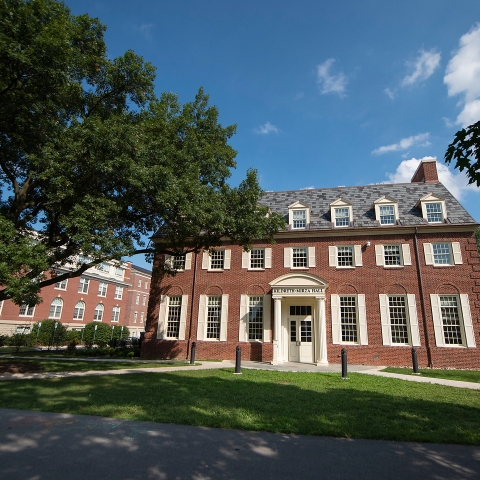 Exterior of Hildreth-Mirza Hall