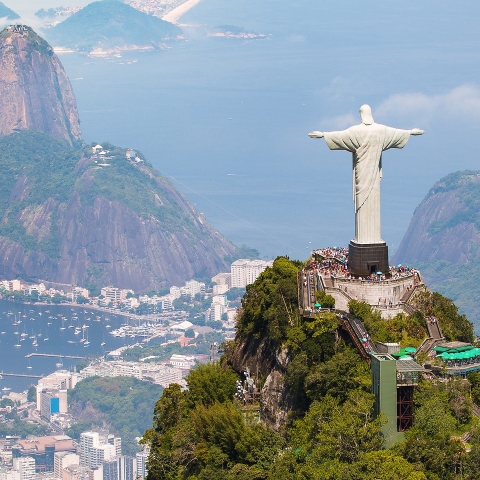 Aerial view of Rio de Janeiro