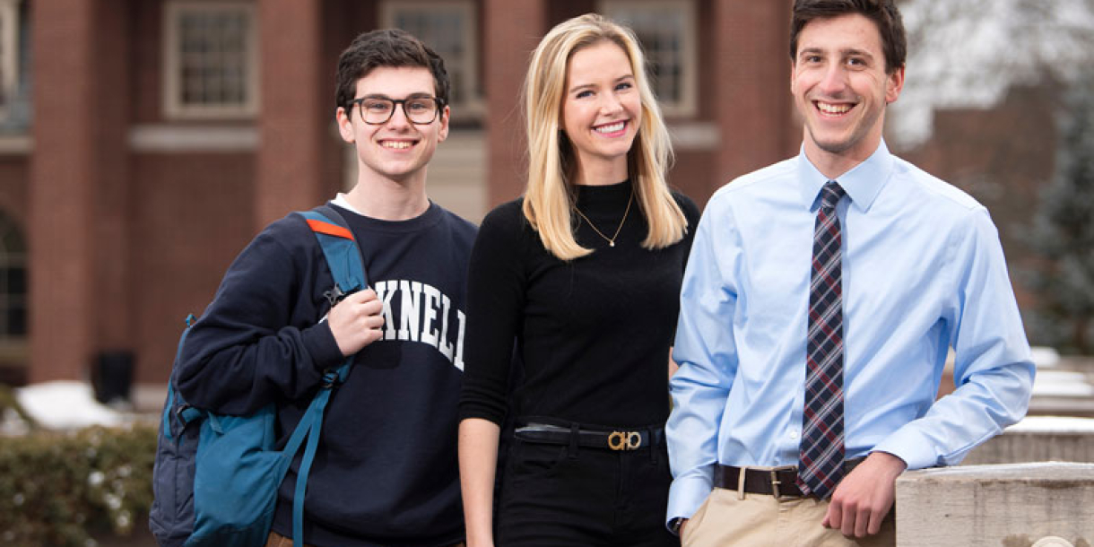 Students who are taking part in the new Goldman Sachs mentoring program.