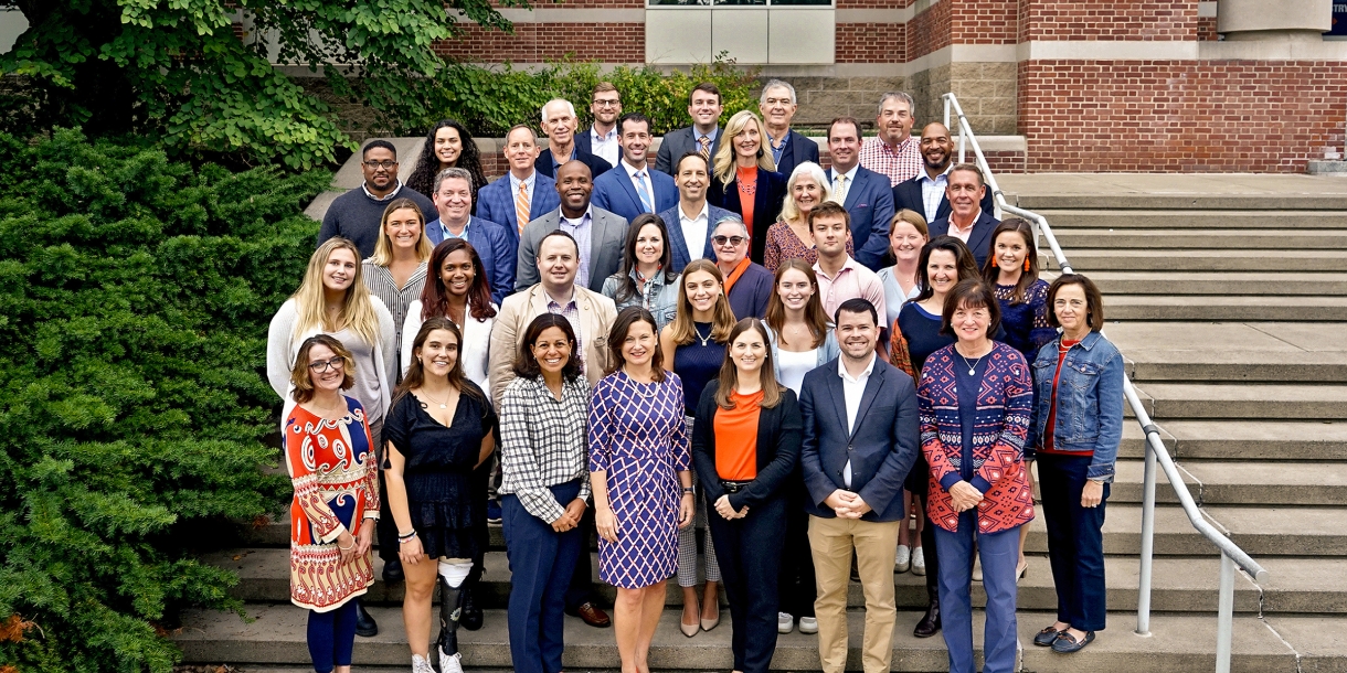 Group photo of the Alumni Board