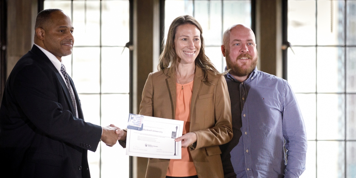 Award certificate handed over