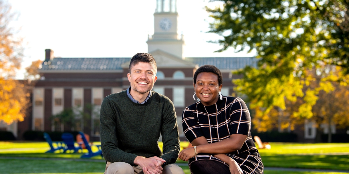 Portrait of Brooke Thames and Bryan Wendell