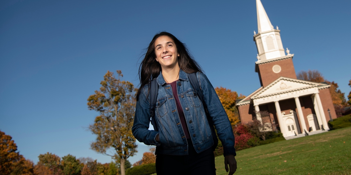 Ashlyn Ramos ’22, a computer science major at Bucknell University