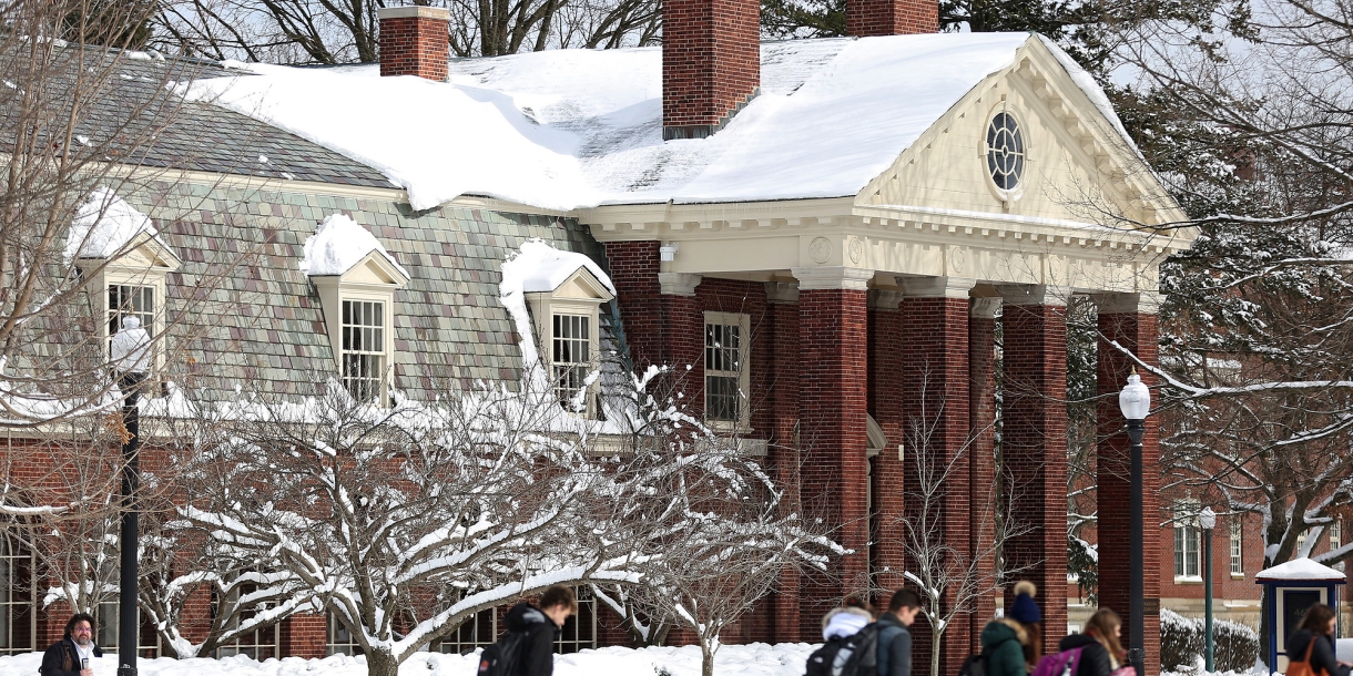 Vaughan Literature in the snow