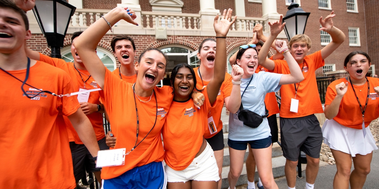 Orientation Assistants excitedly welcome the Class of 2026