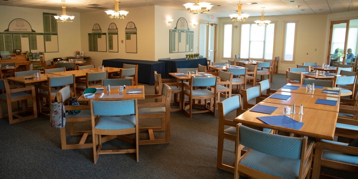 Interior of Knickers Dining Room