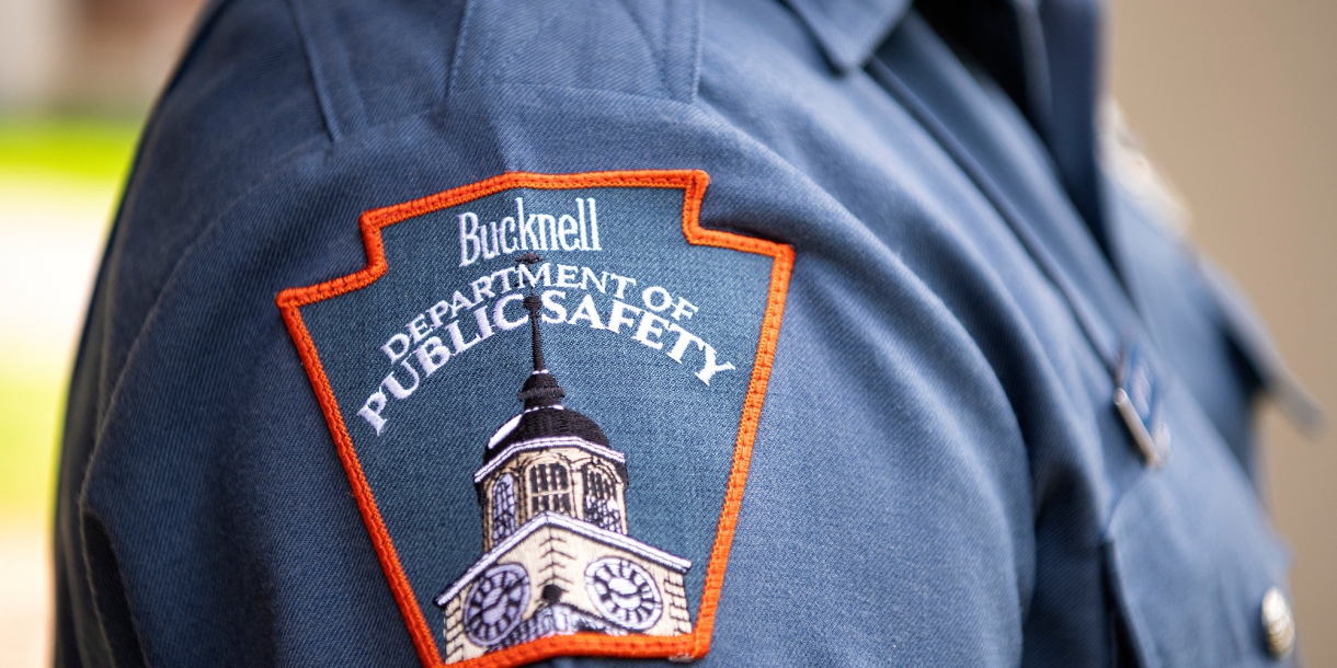Detail of Public Safety badge