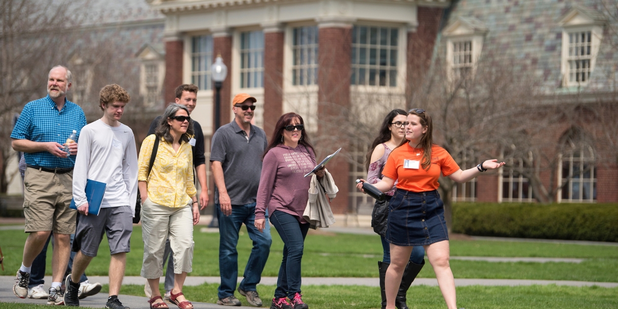Tour during Gateway to Bucknell