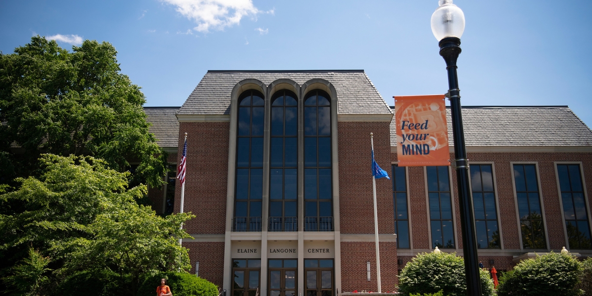 Exterior of the Elaine Langone Center