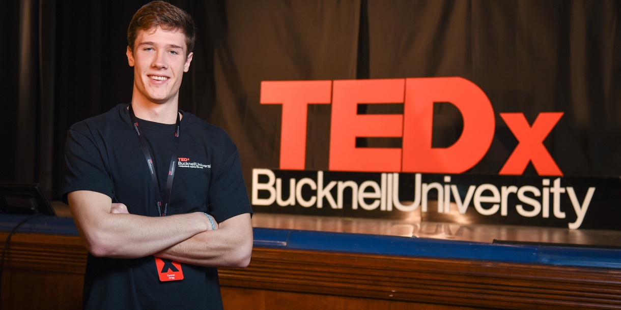 Portrait of student Connor Grigg