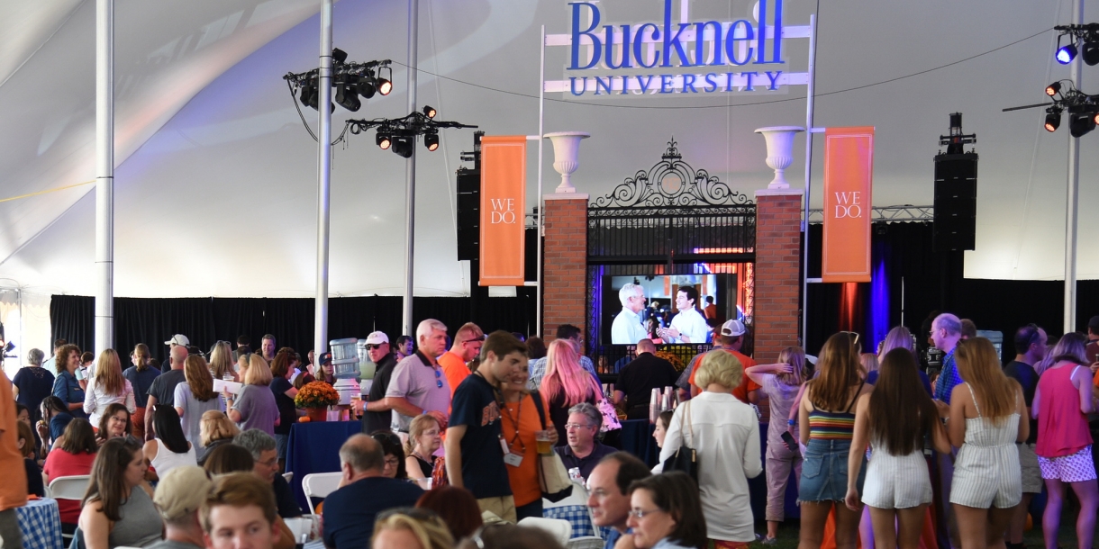 Family Weekend under the tent