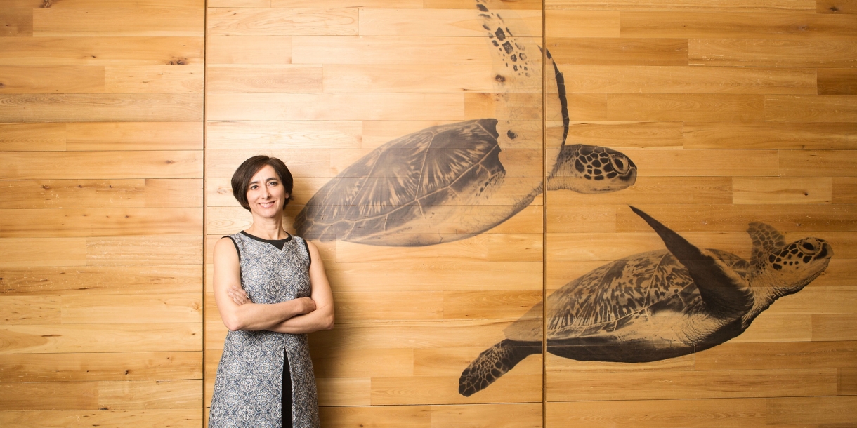 Portrait of Bridget Fahey ’93